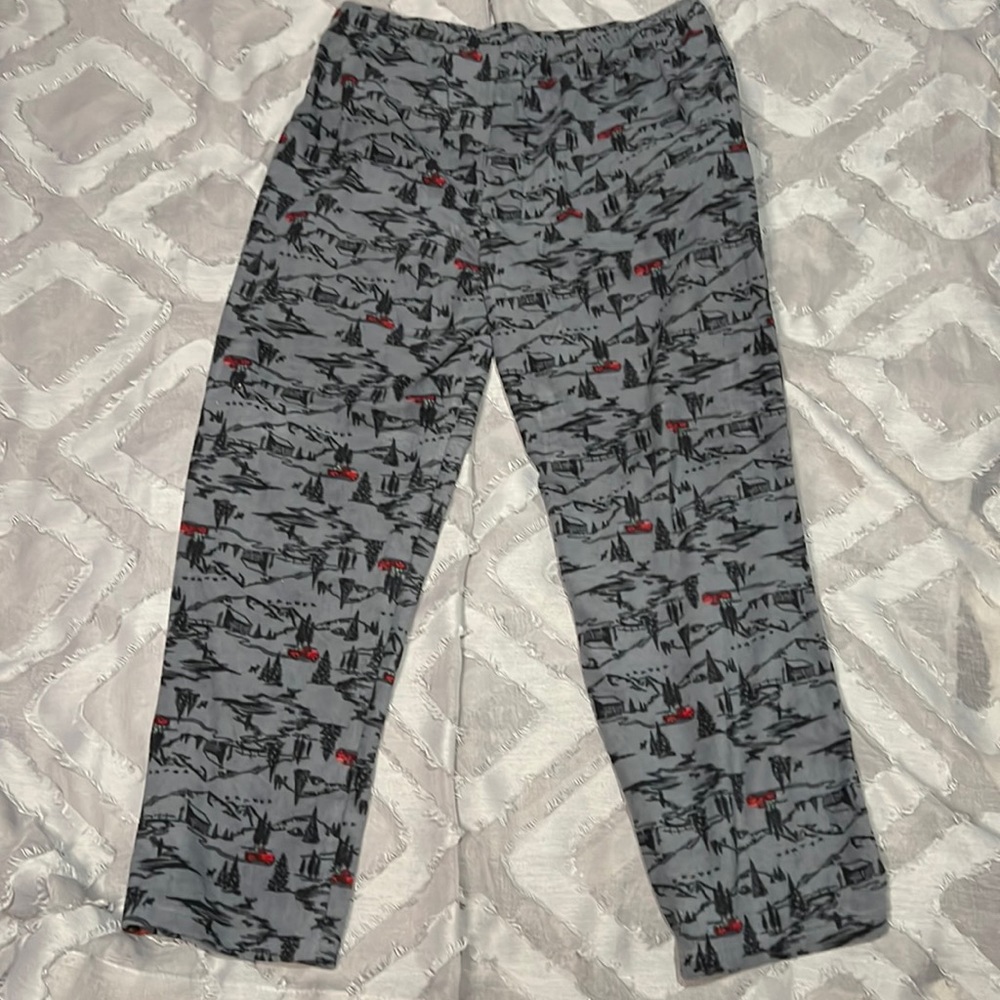 Men's Gray Sonoma Pajama Pants with Red Trucks NWT - Picture 4 of 4